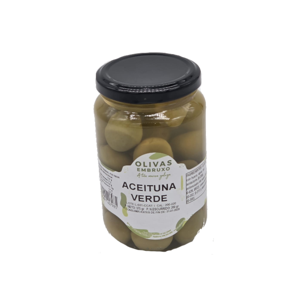 Aceituna verde de Embruxo.