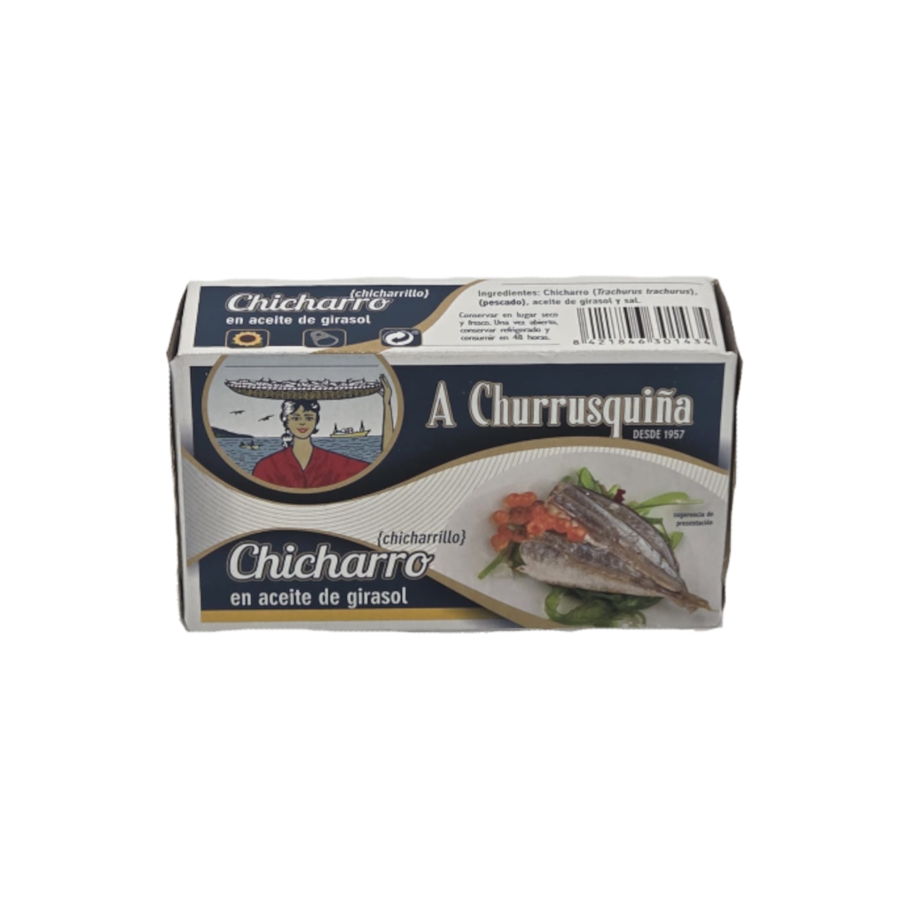 CHICHARRO EN GIRASOL CAJA A CHURRUSQUIÑA