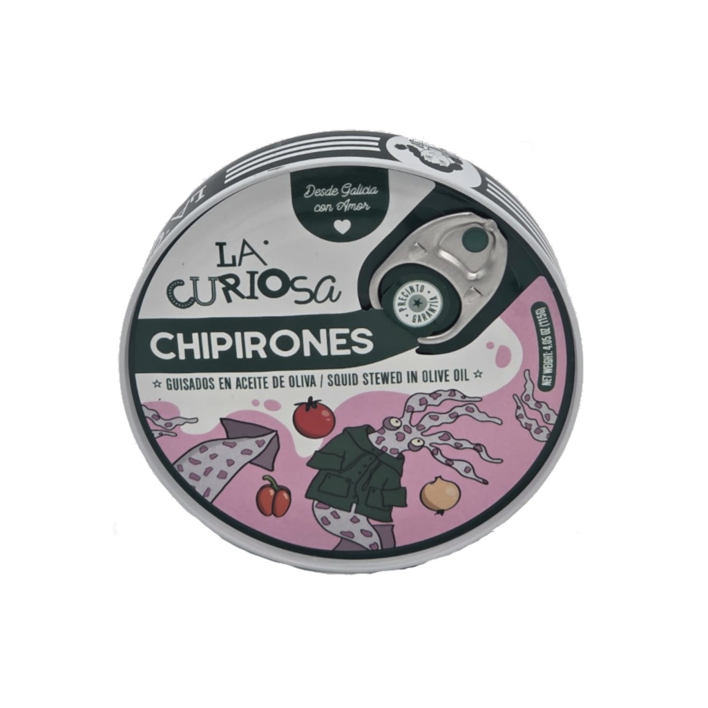 CHIPIRÓNS EN OLIVA LA CURIOSA