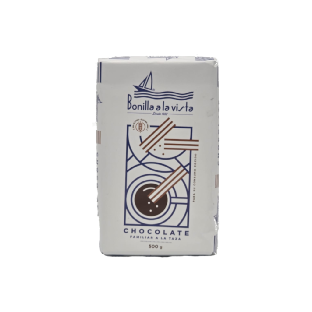 Chocolate familiar a la taza de Bonilla a la vista