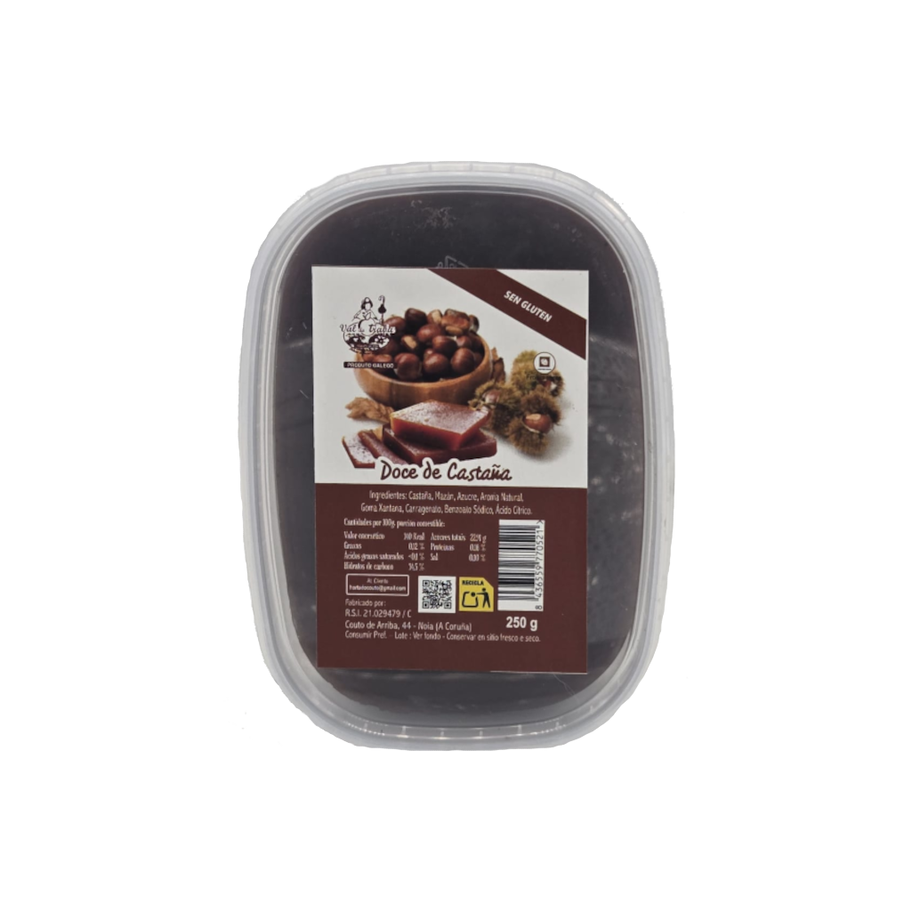 DULCE DE CASTAÑA VAL DO TRABA