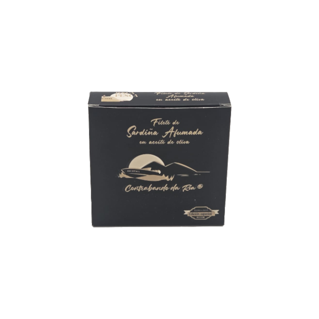 Filete de sardina ahumada en aceite de oliva de Contrabando da Ria