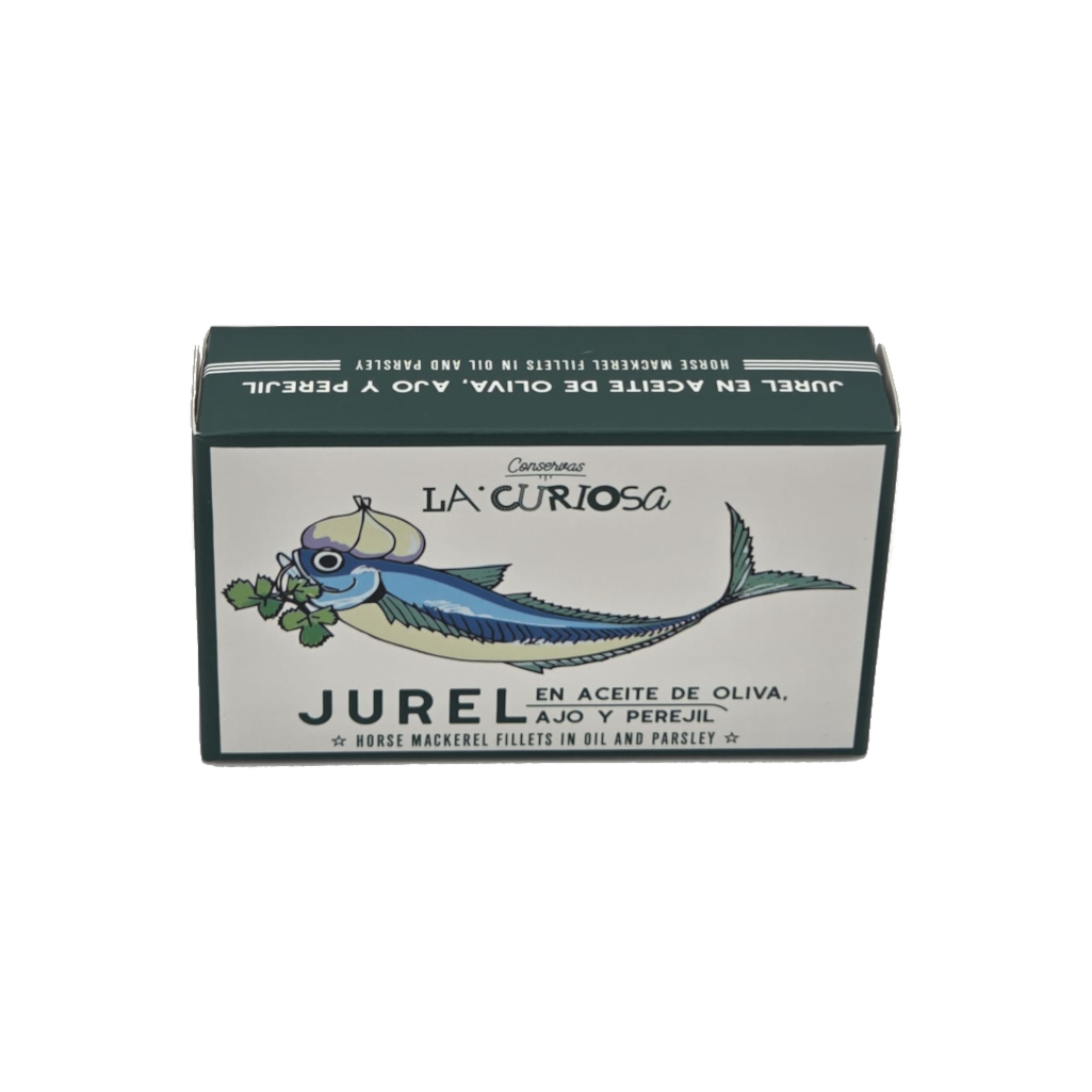 Jurel en aceite de oliva, ajo y perejil de La Curiosa