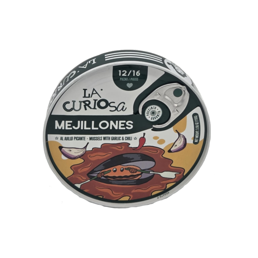MEXILLÓNS AO ALLO PICANTE LA CURIOSA