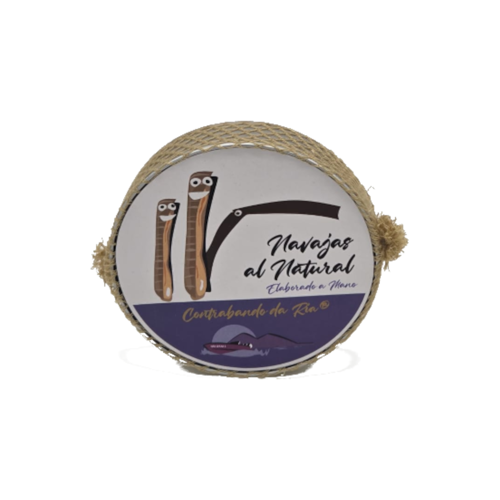 Navajas al natural de Contrabando da Ria