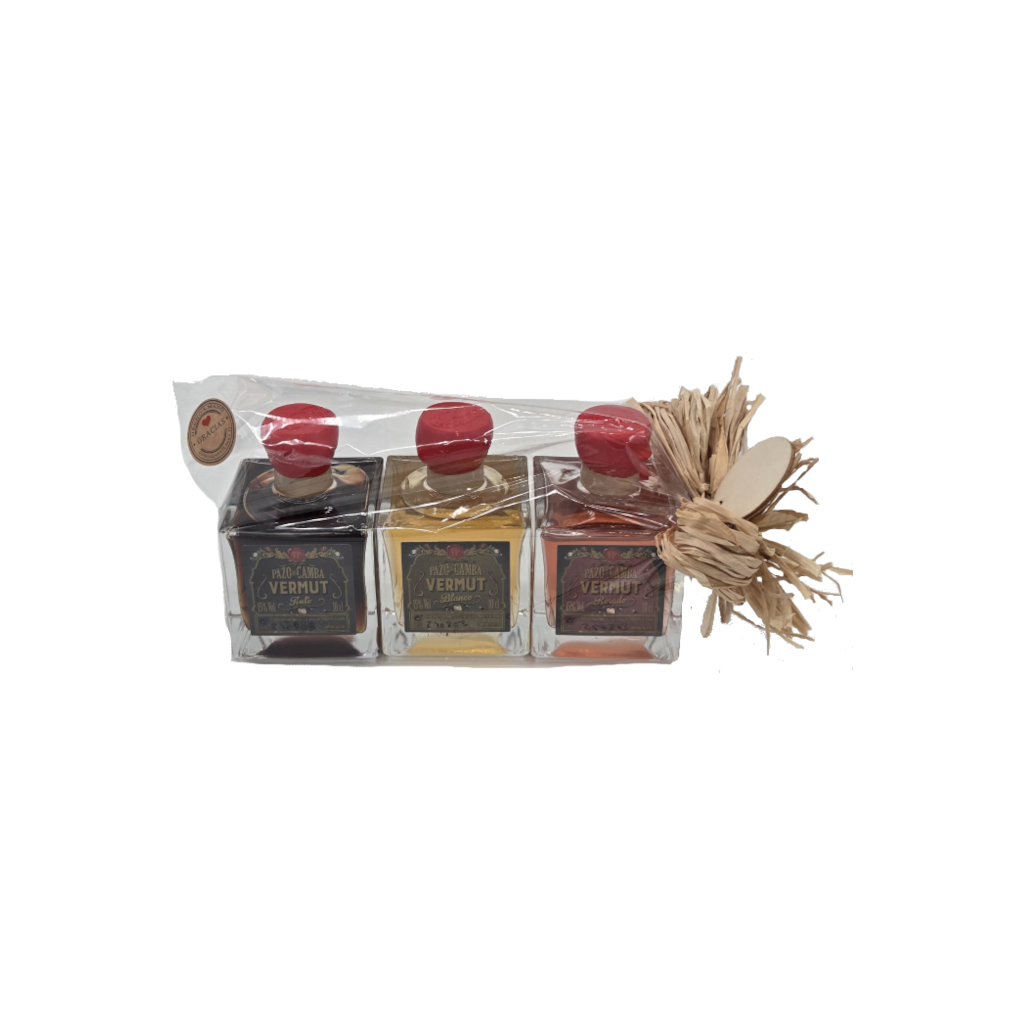 PACK 3 VERMÚS CADRADOS PAZO DE CAMBA