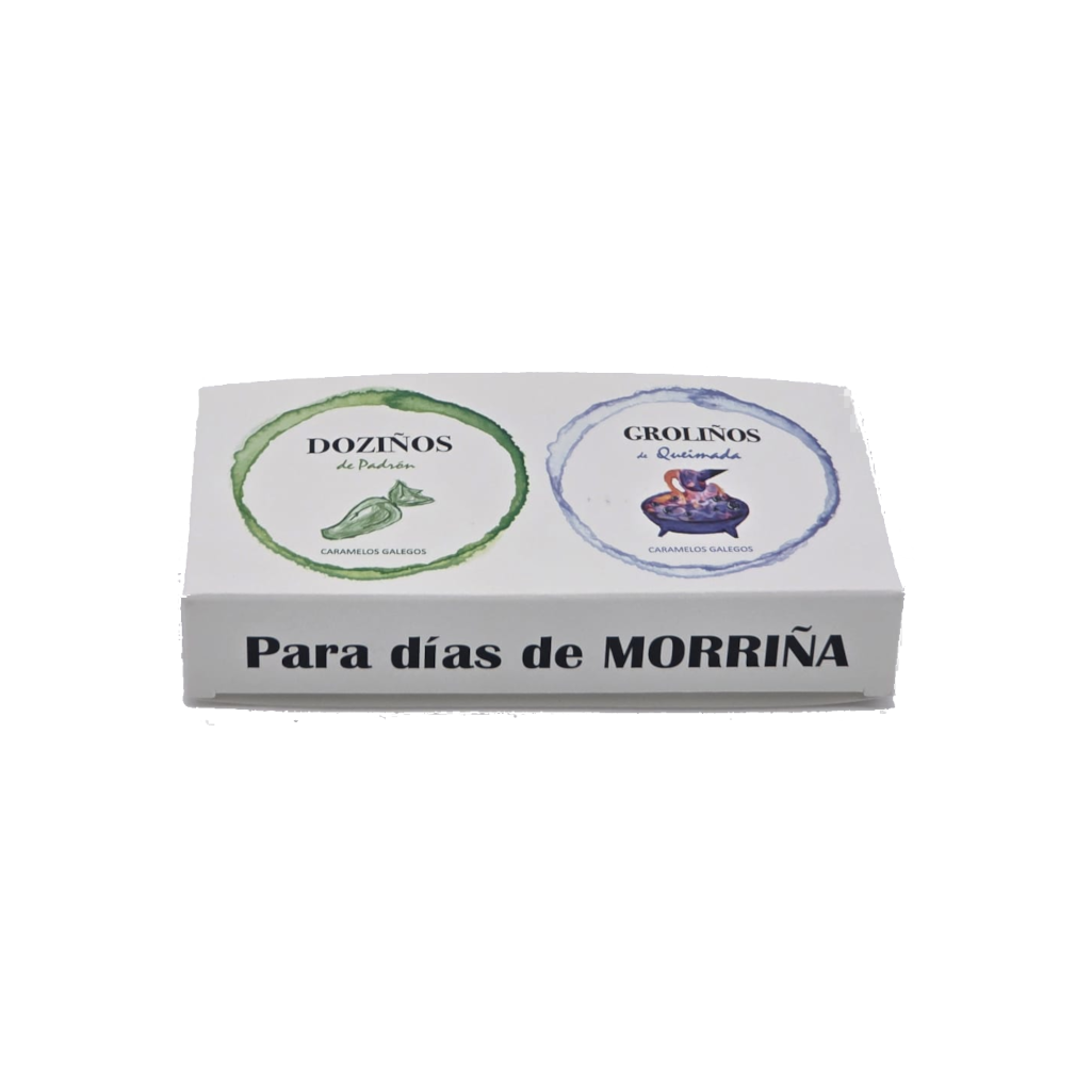 Pack "Para días de Morriña" caramelos gallegos de Doziños