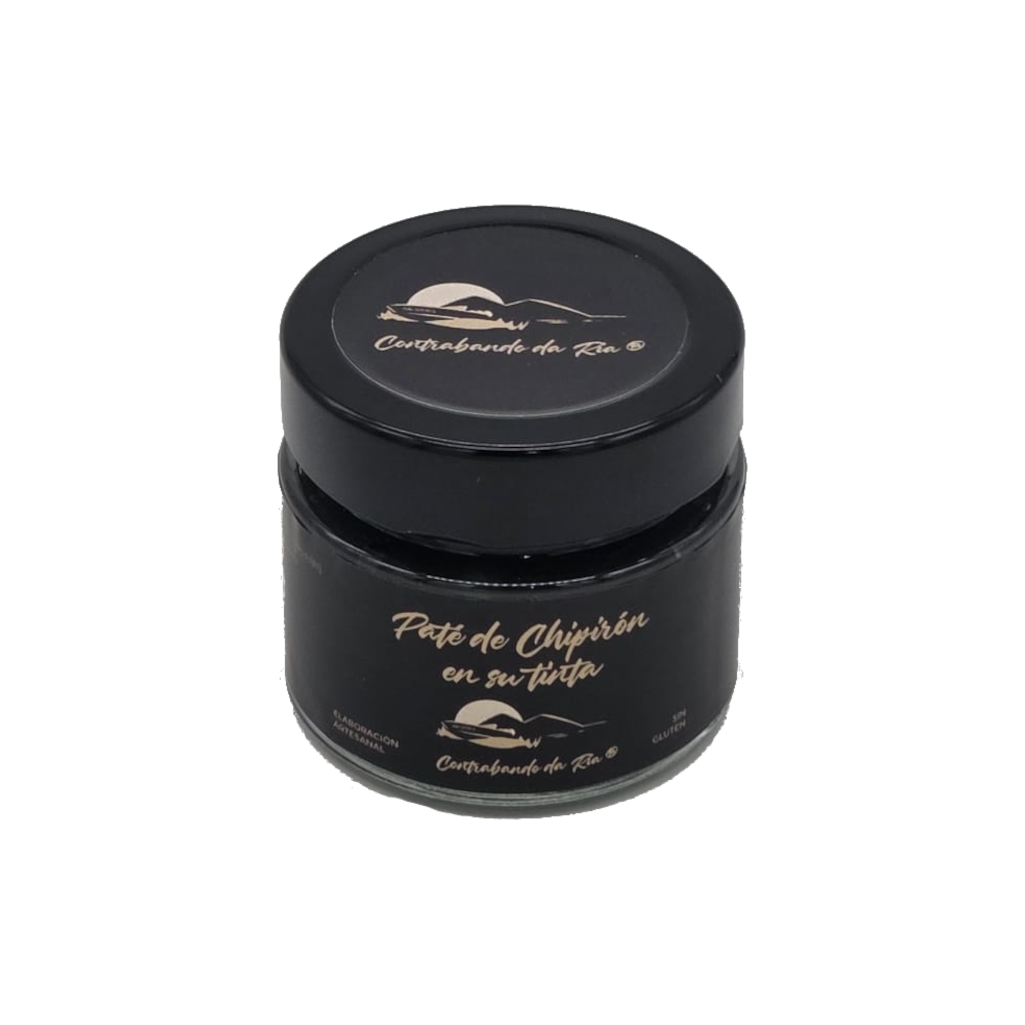 Paté de chipirón en su tinta de Contrabando da Ria