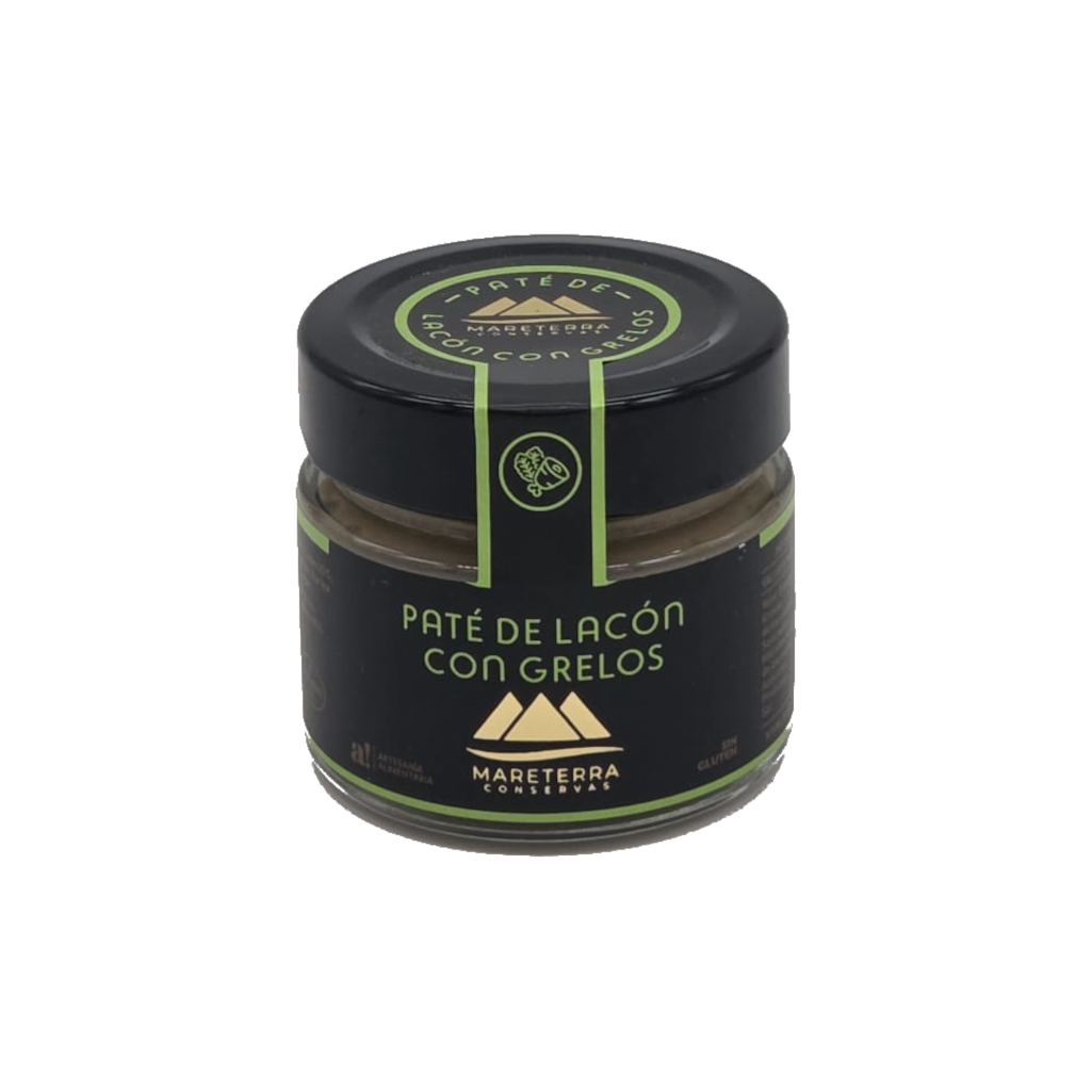 Paté de lacón con grelos de Mareterra