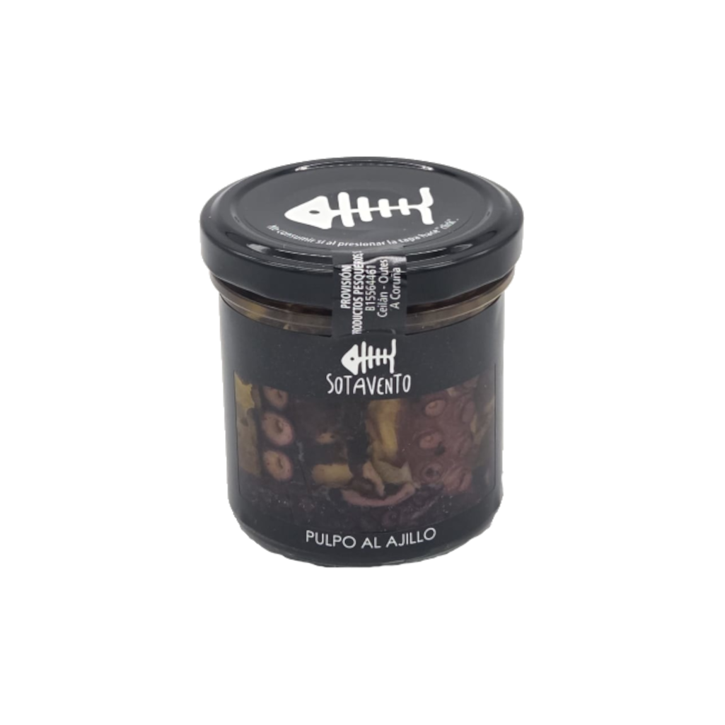 Pulpo al ajillo de Sotavento