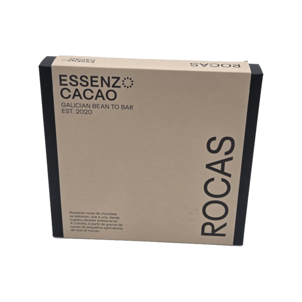 Rocas de chocolate de Essenzo Cacao