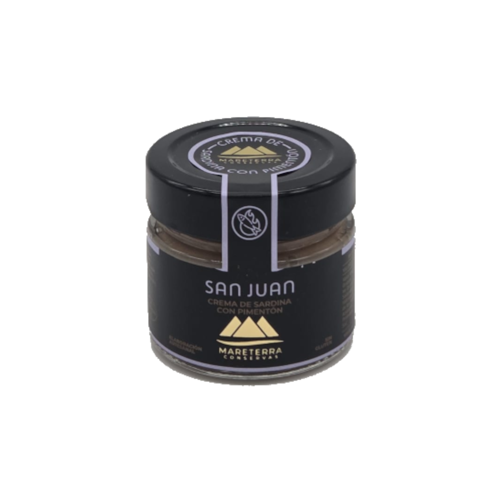 Crema de sardina con pimentón San Juan de Mareterra