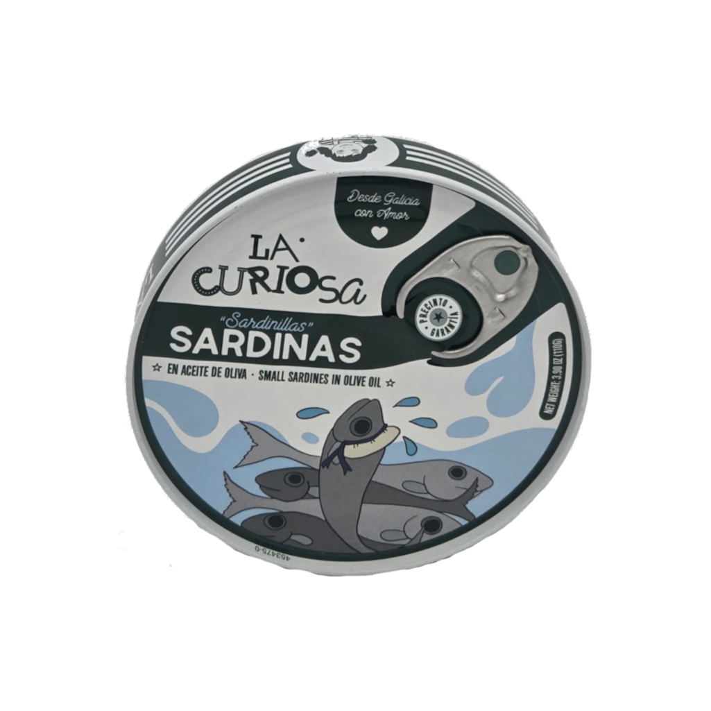 Sardinillas en aceite de oliva de La Curiosa