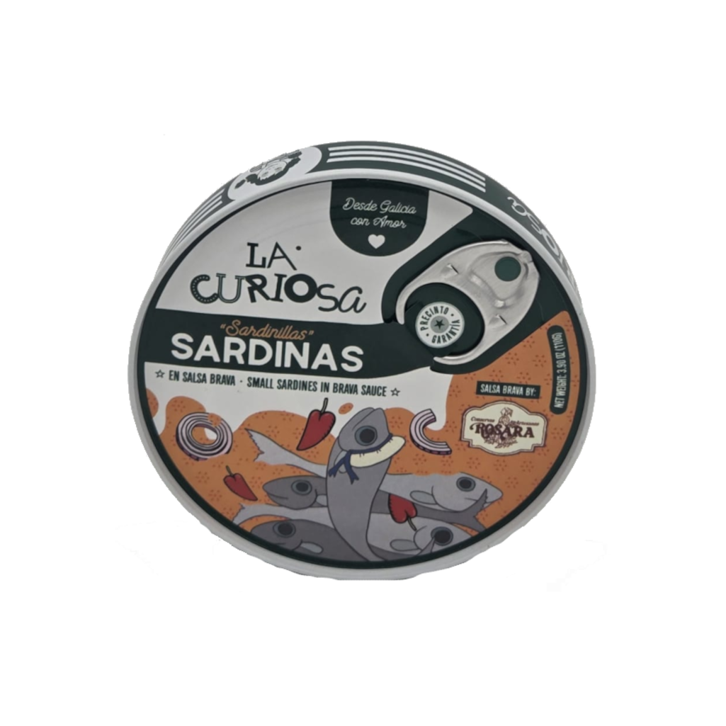 SARDIÑAS EN SALSA BRAVA LA CURIOSA