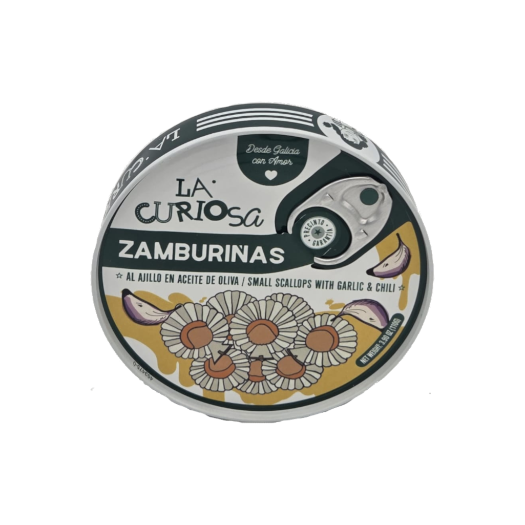 ZAMBURIÑAS EN OLIVA AO ALLIÑO LA CURIOSA