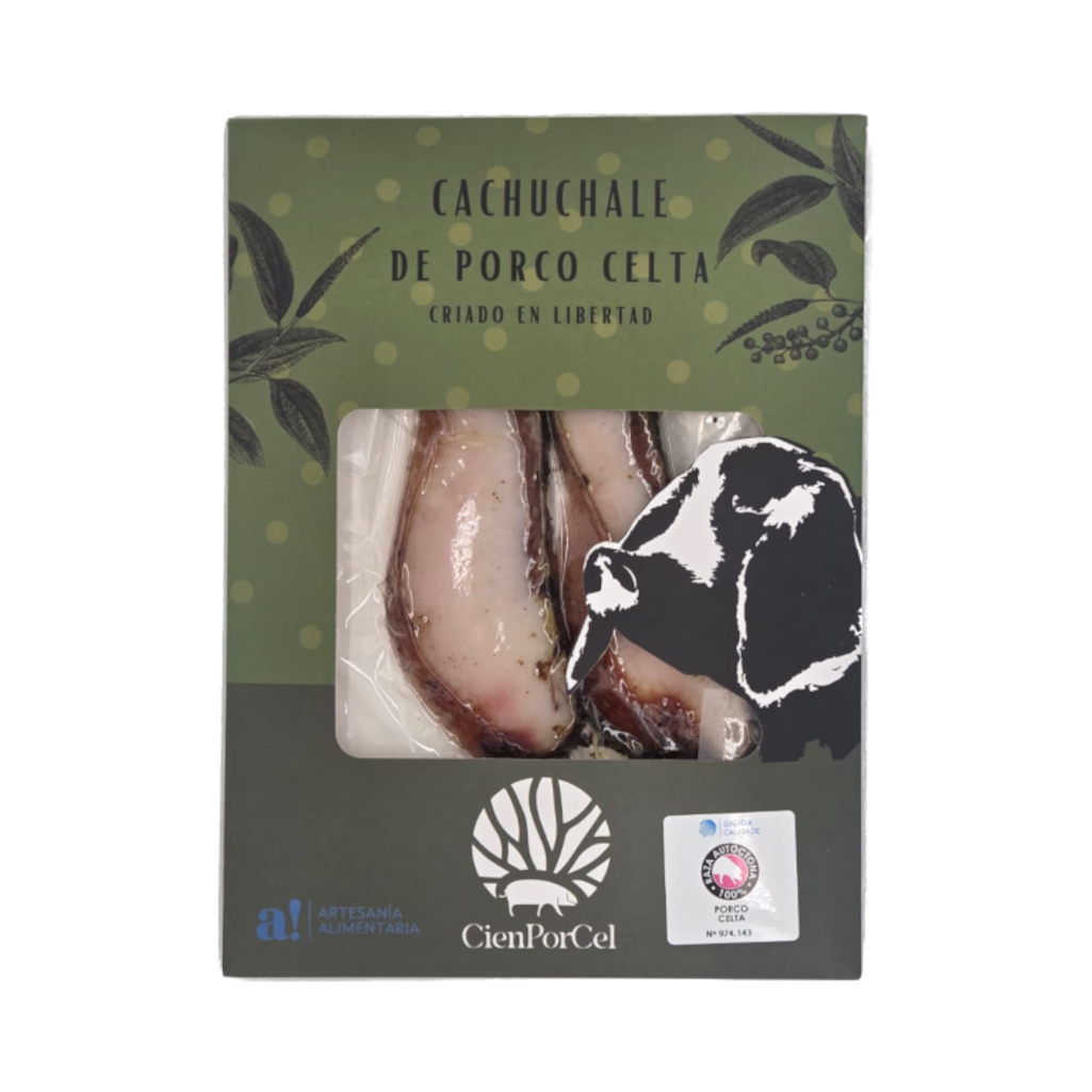Cachuchale de cerdo celta criado en libertad de CienPorCel