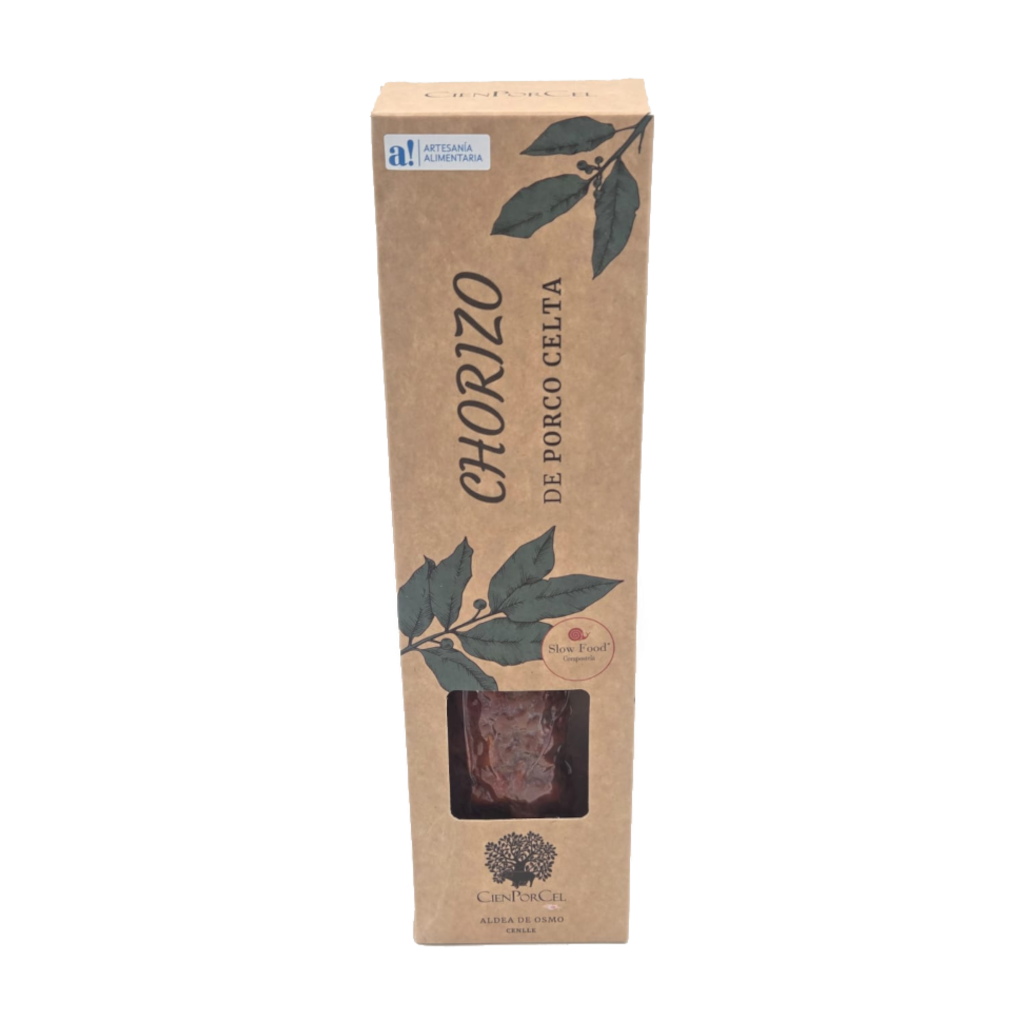 Chorizo de cerdo celta de CienPorCel