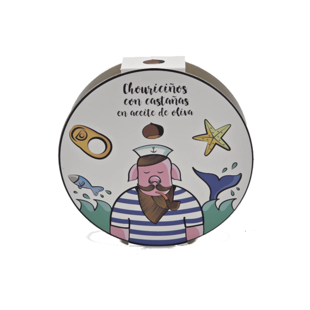 CHOURICIÑOS CON CASTAÑAS CASA DA AVOA