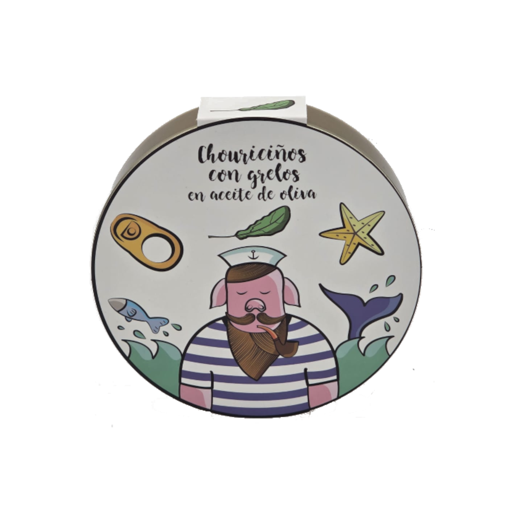 CHOURICIÑOS CON GRELOS CASA DA AVOA