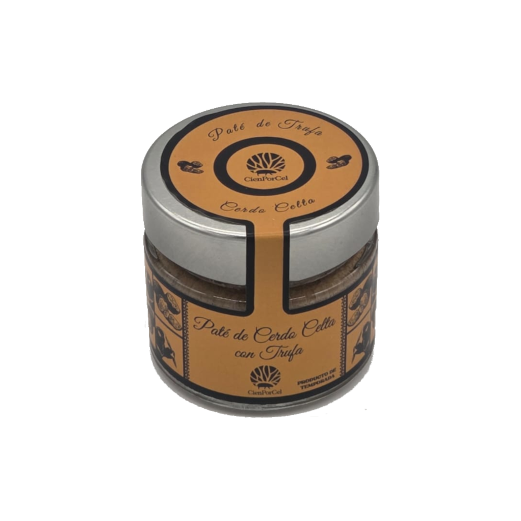 Paté de cerdo celta con trufa de CienPorCel